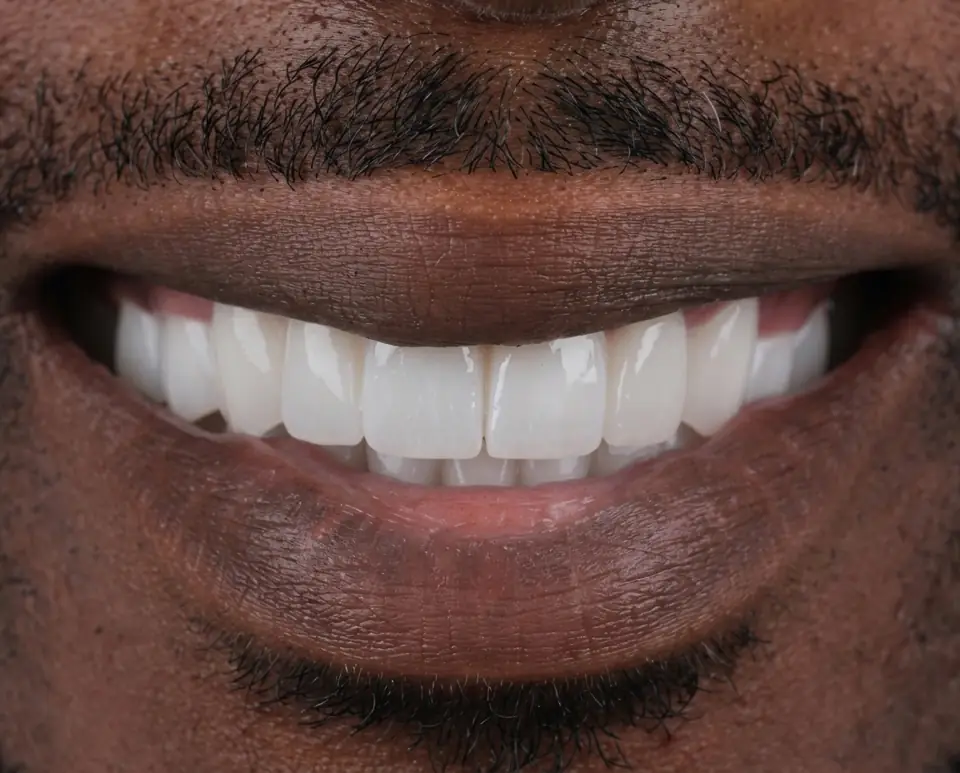 Smile after treatment