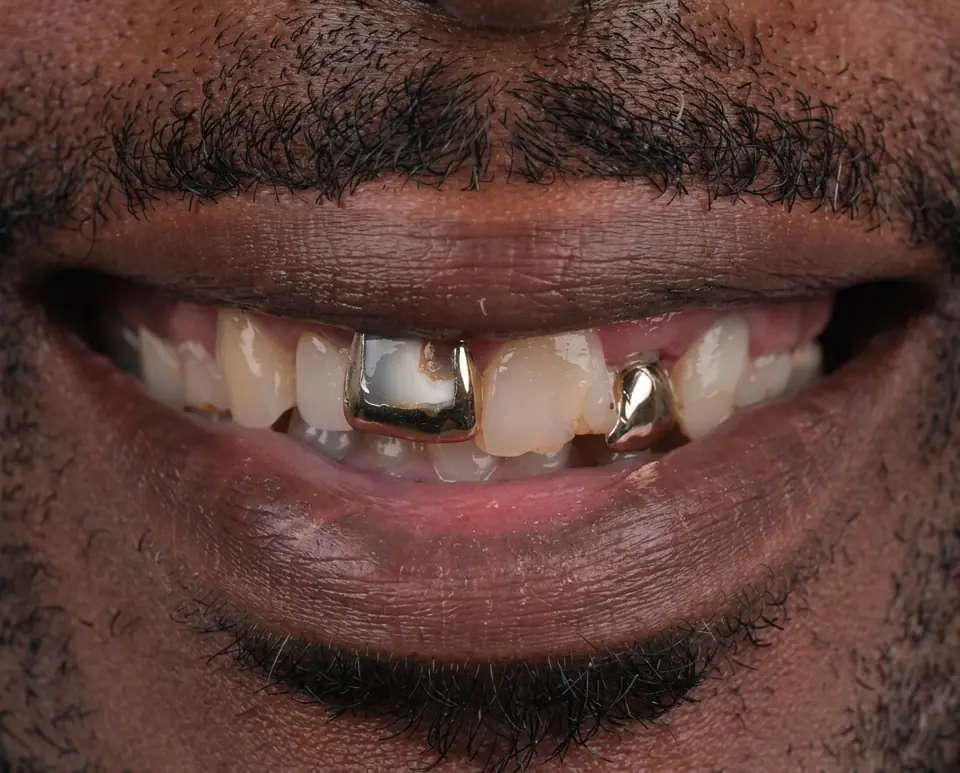 Smile before treatment