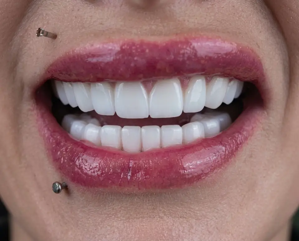 Smile after treatment