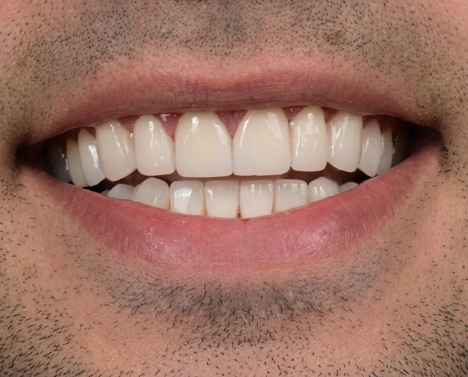 Smile after treatment